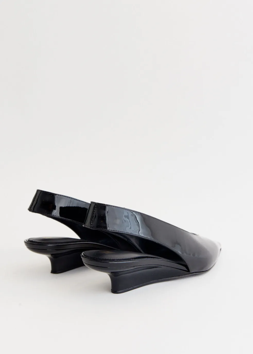 The Wedge-Heel Slingbacks