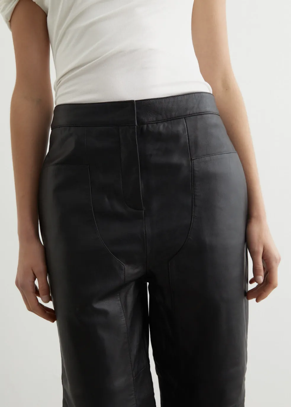 Tia Leather Pants
