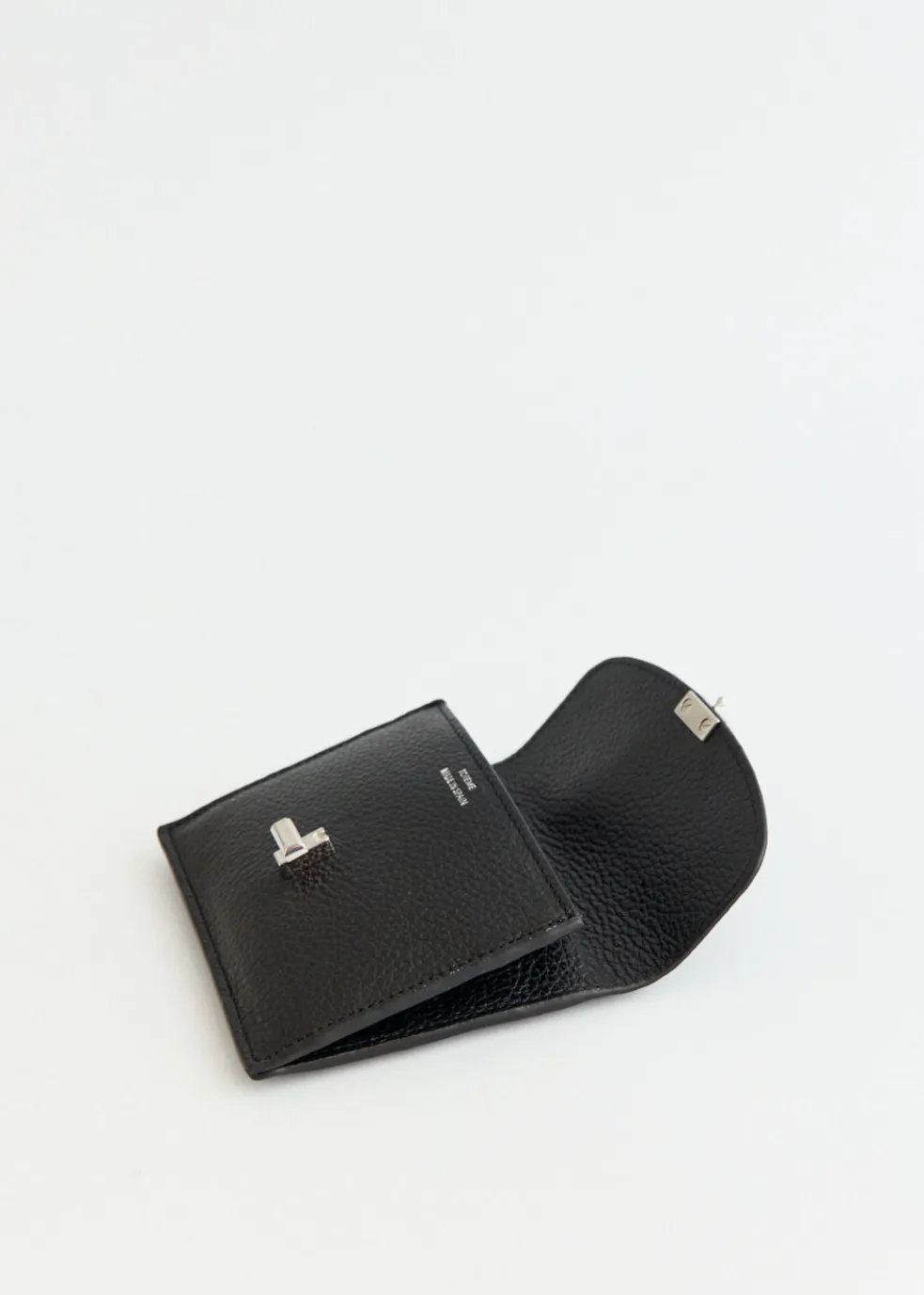 T-Lock Grained Leather Cardholder