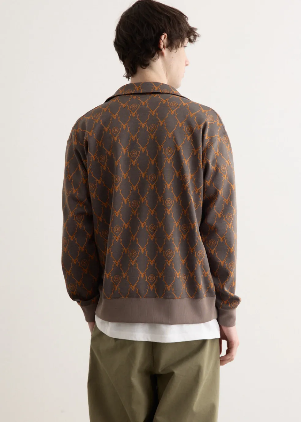 Trainer Jacket - Poly Jacquard