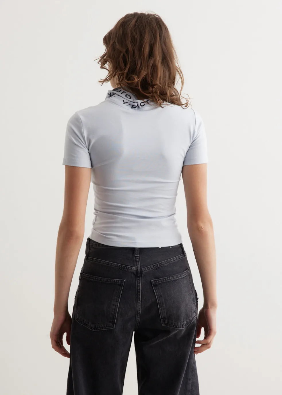 Triple Collar Fitted T-Shirt