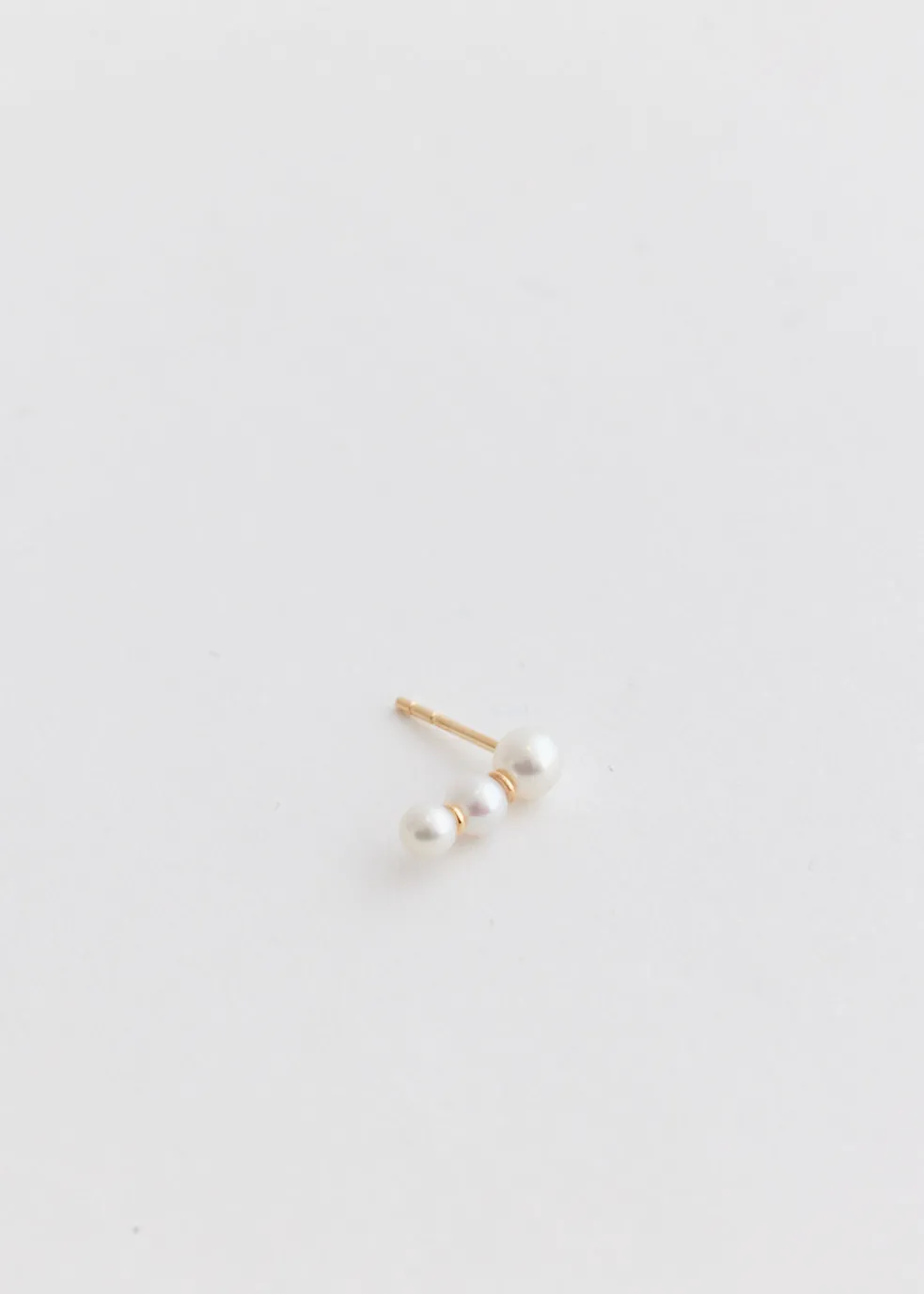 Trois Perle Earring