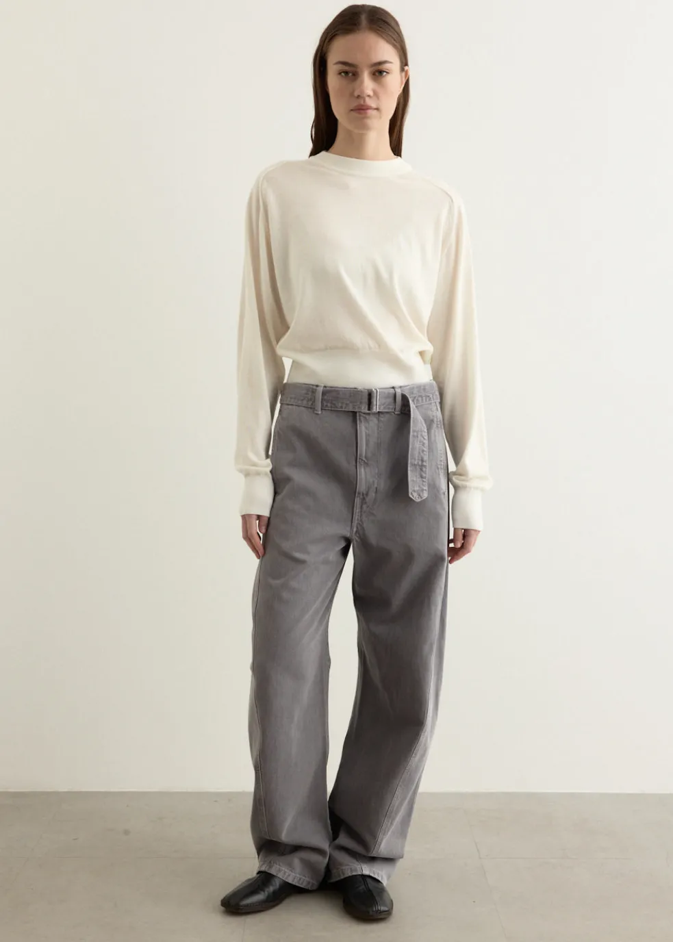 Twisted Belted Pants