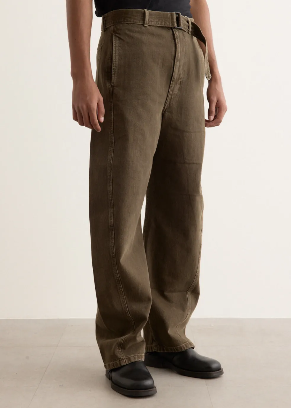 Twisted Belted Pants