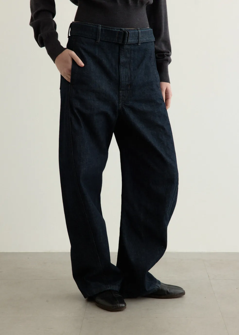 Twisted Belted Pants