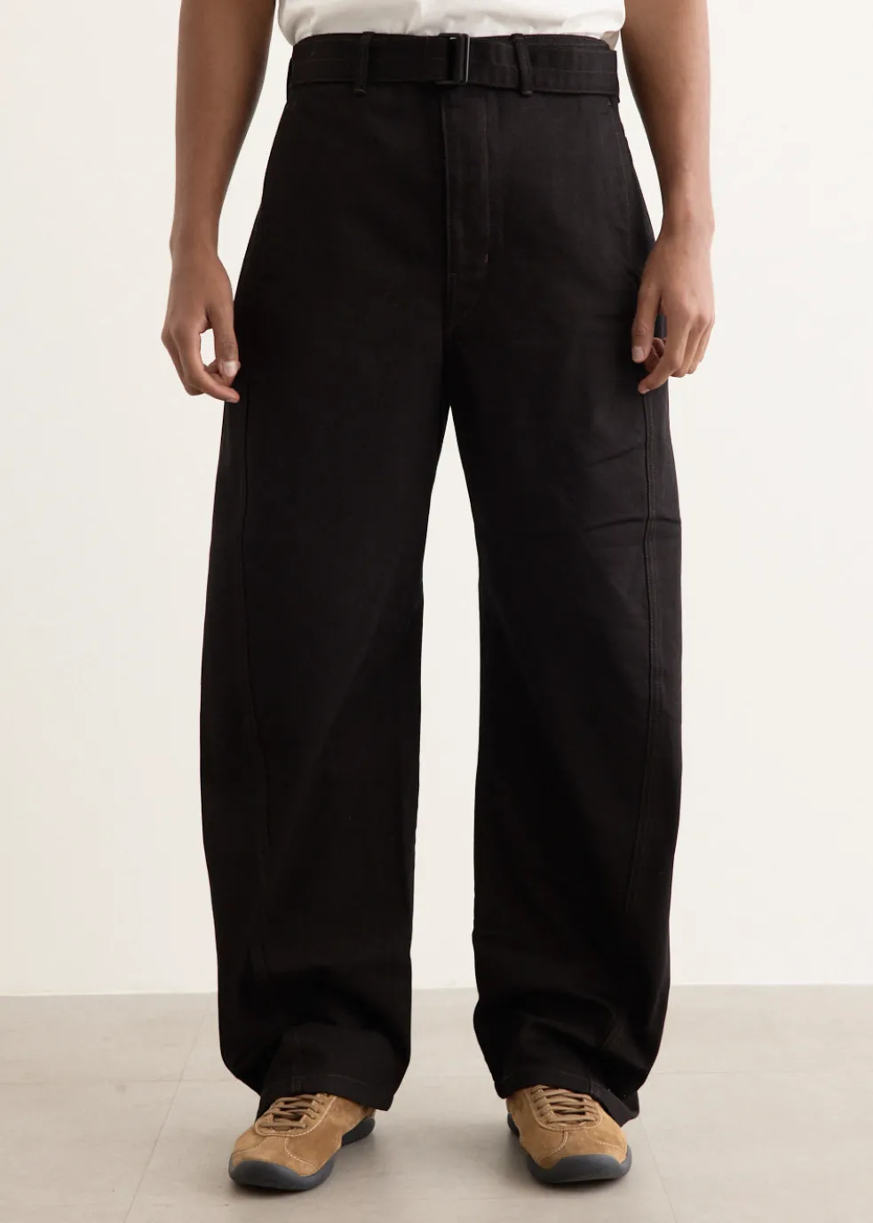 Twisted Belted Pants