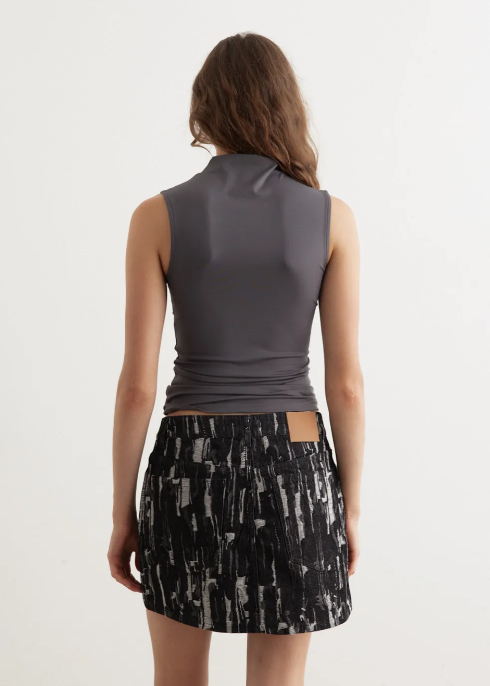 Tyne High Neck Tank Top