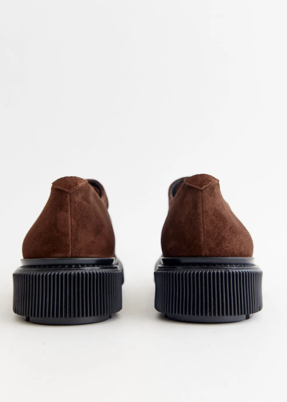 Type 124 Suede Derbies