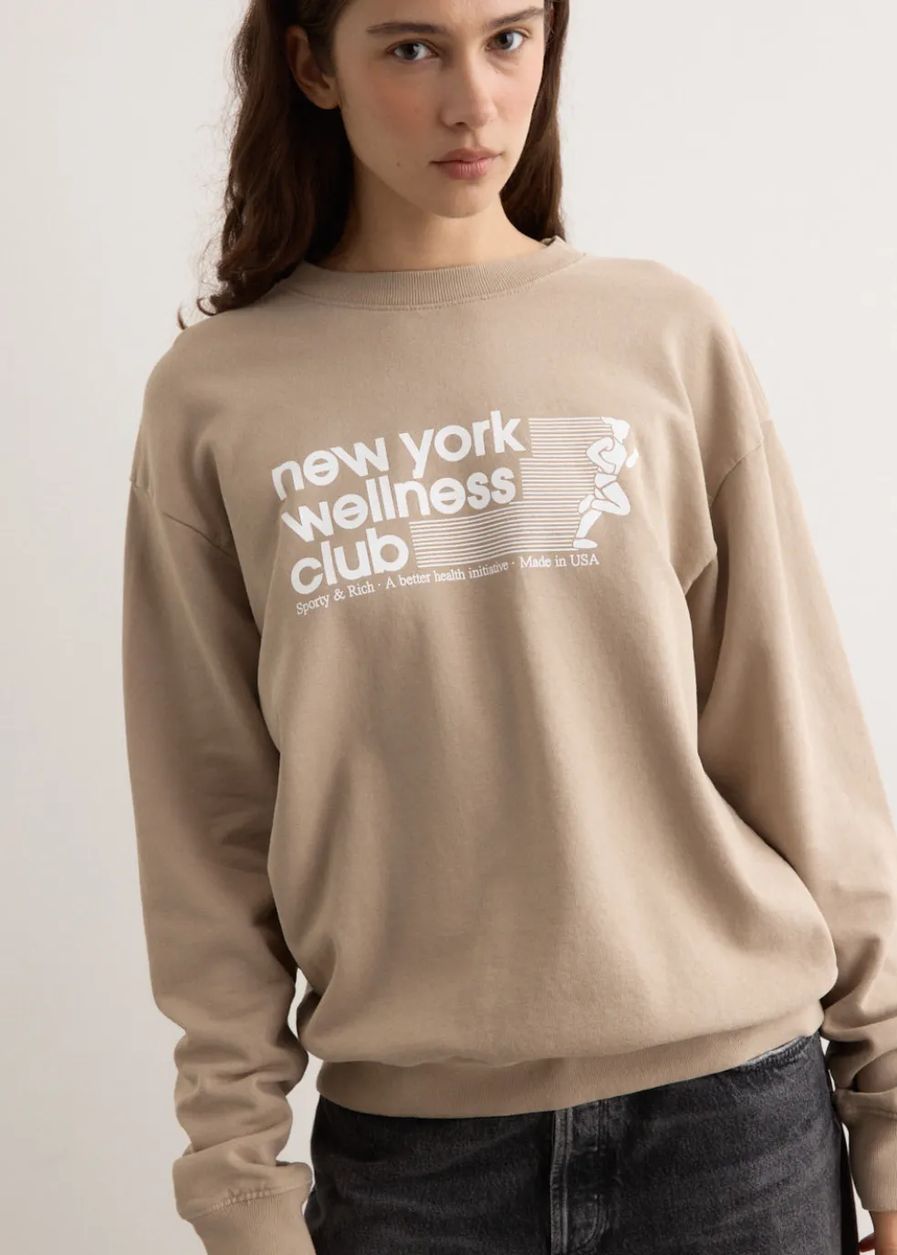 USA Wellness Club Crewneck