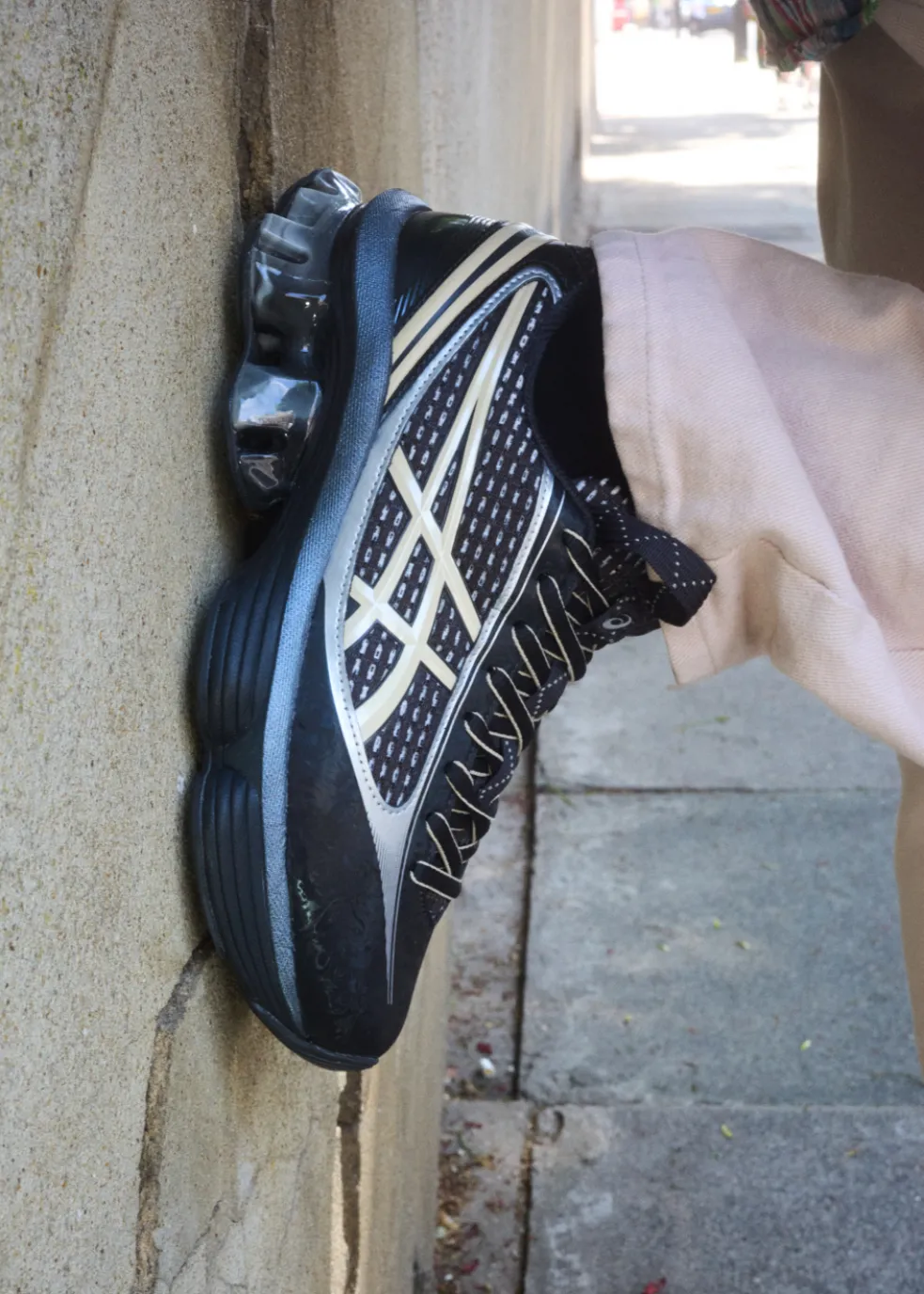 US6-S Gel-Kinetic Fluent 'Black' Sneakers