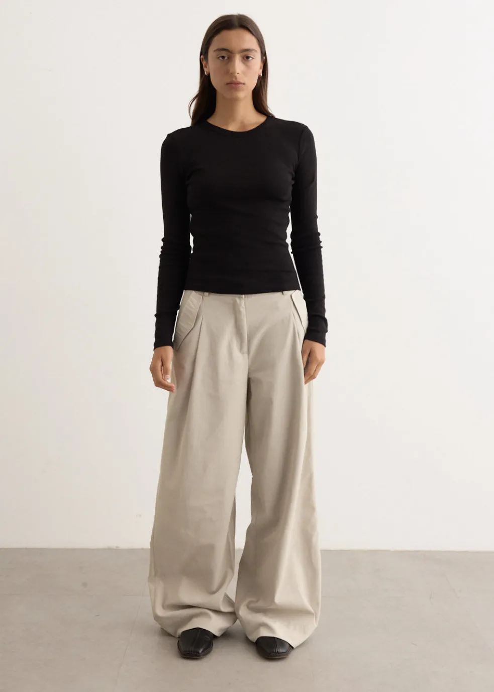 Utility Pleat Pants