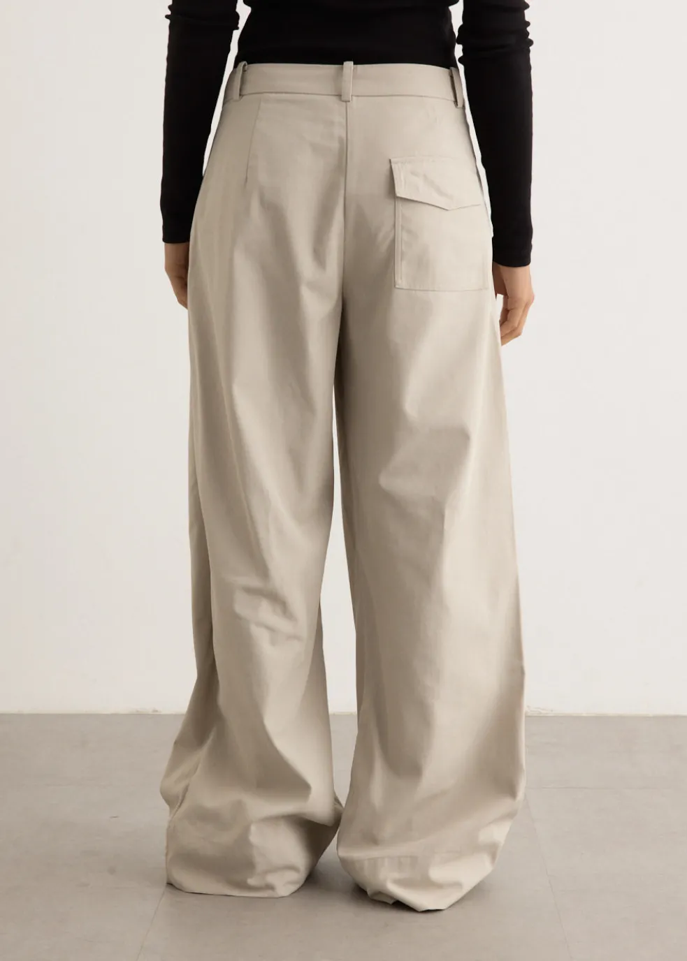 Utility Pleat Pants