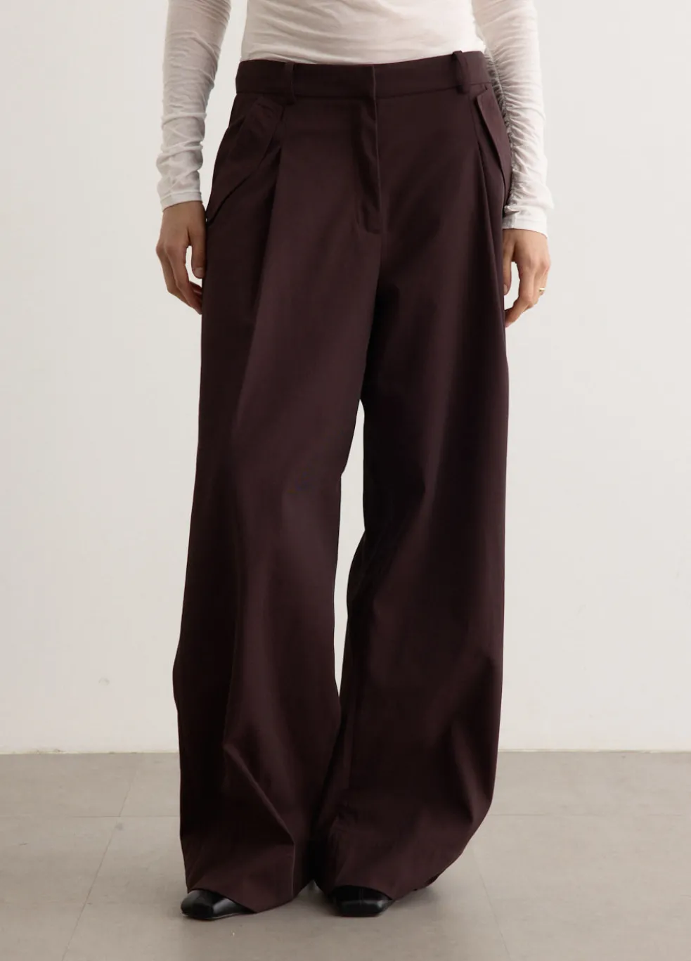 Utility Pleat Pants