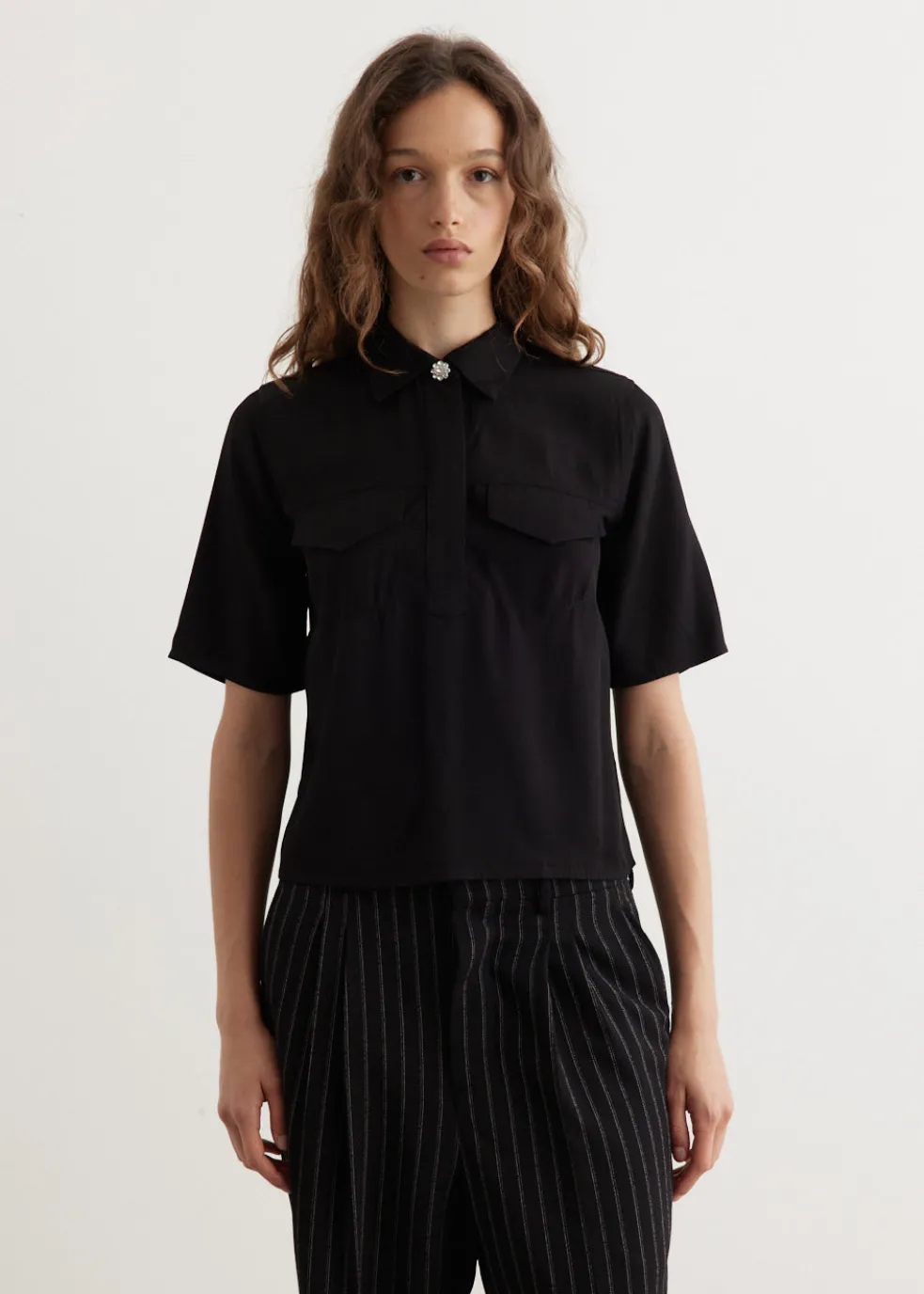 Viscose Twill Blouse