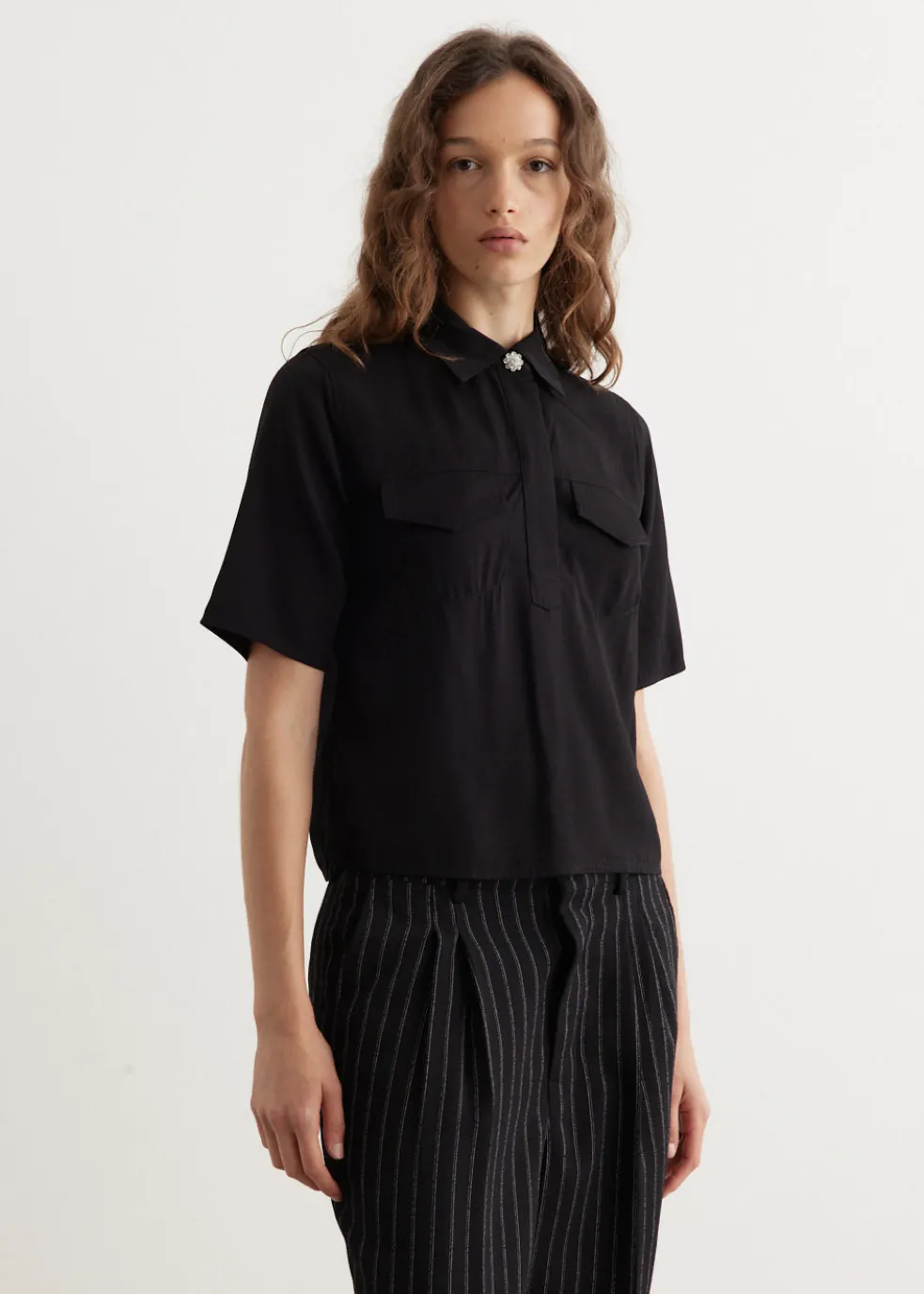 Viscose Twill Blouse