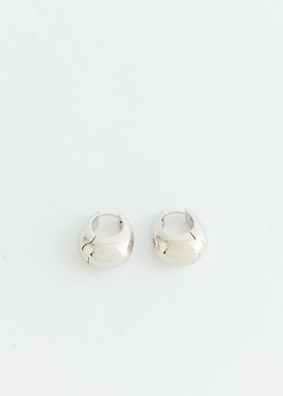 Volume Waterdrop One-touch Earrings Medium