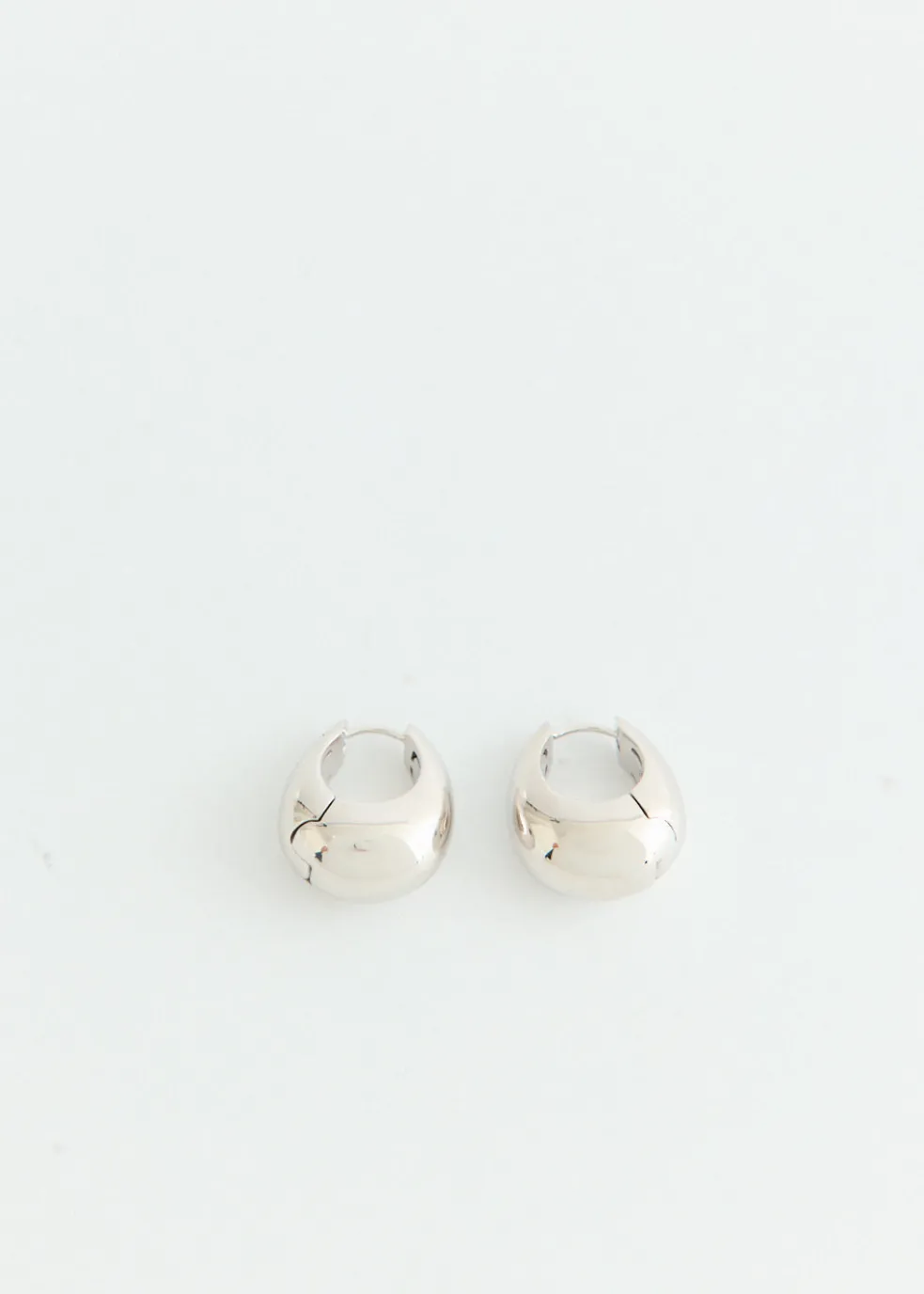 Volume Waterdrop One-touch Earrings Medium
