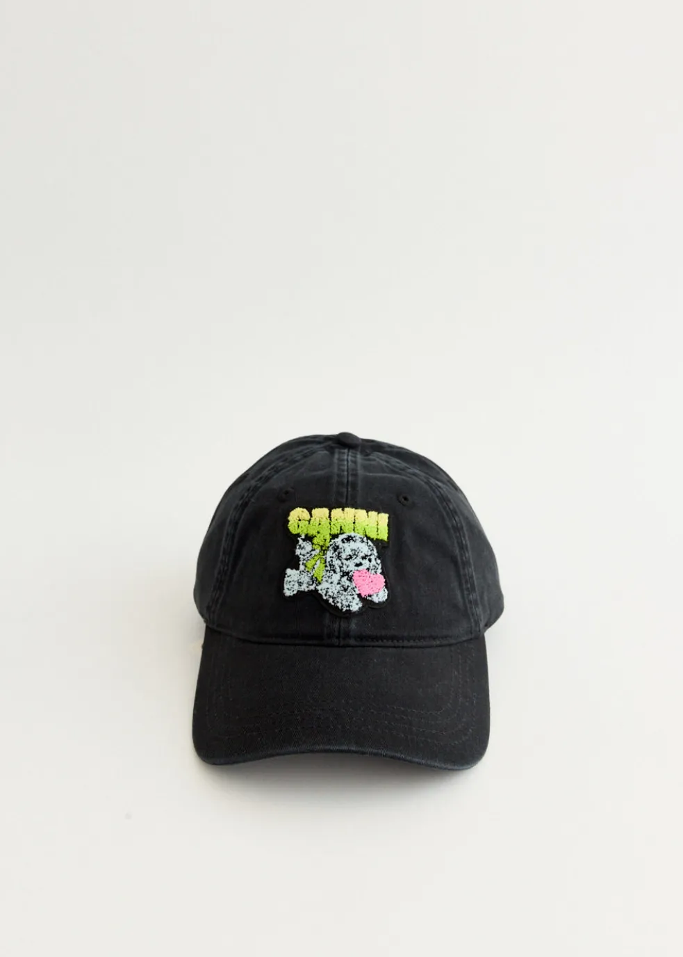 Washed Cotton Canvas Puppy Cap