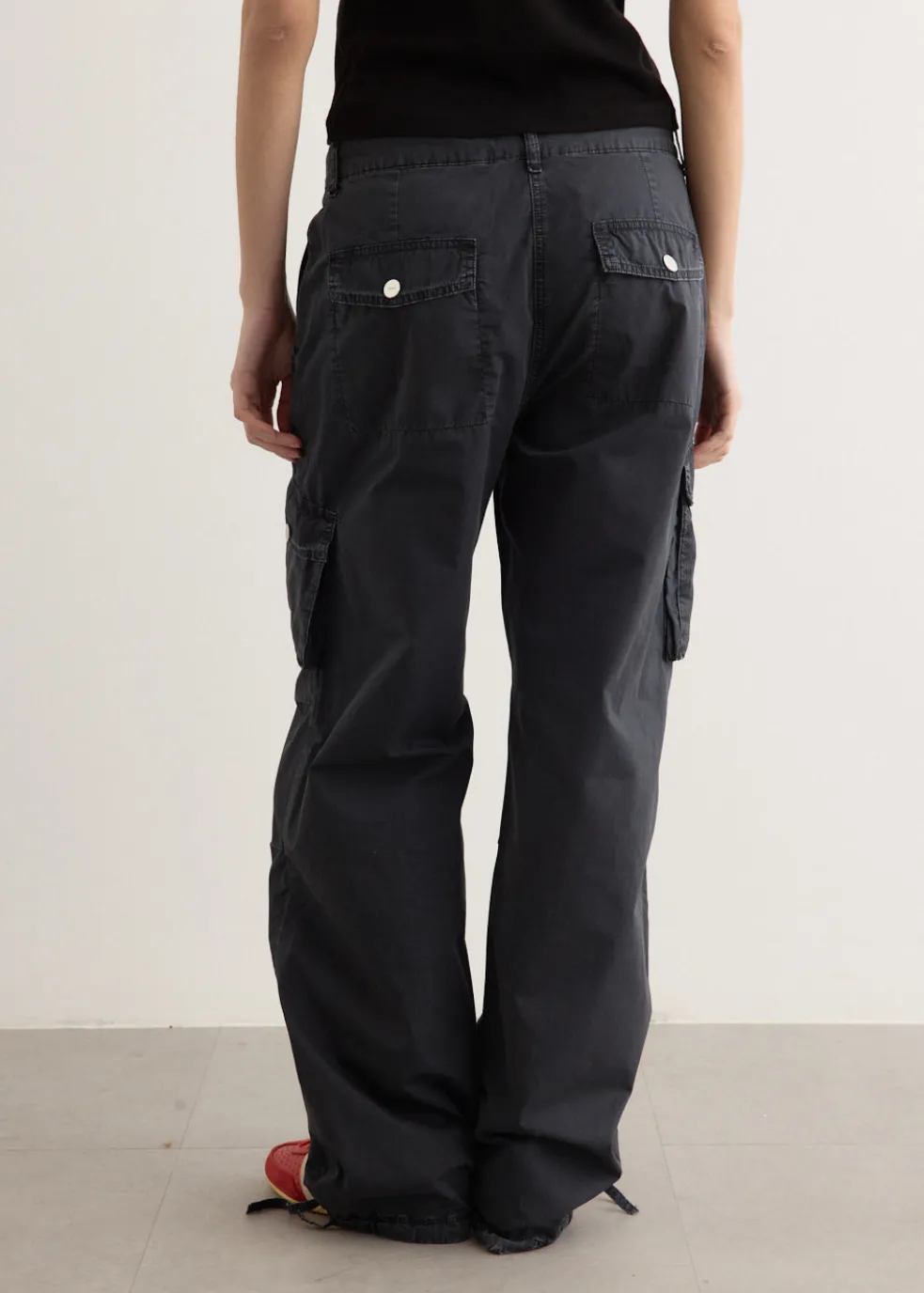 Washed Cotton Twill Pants