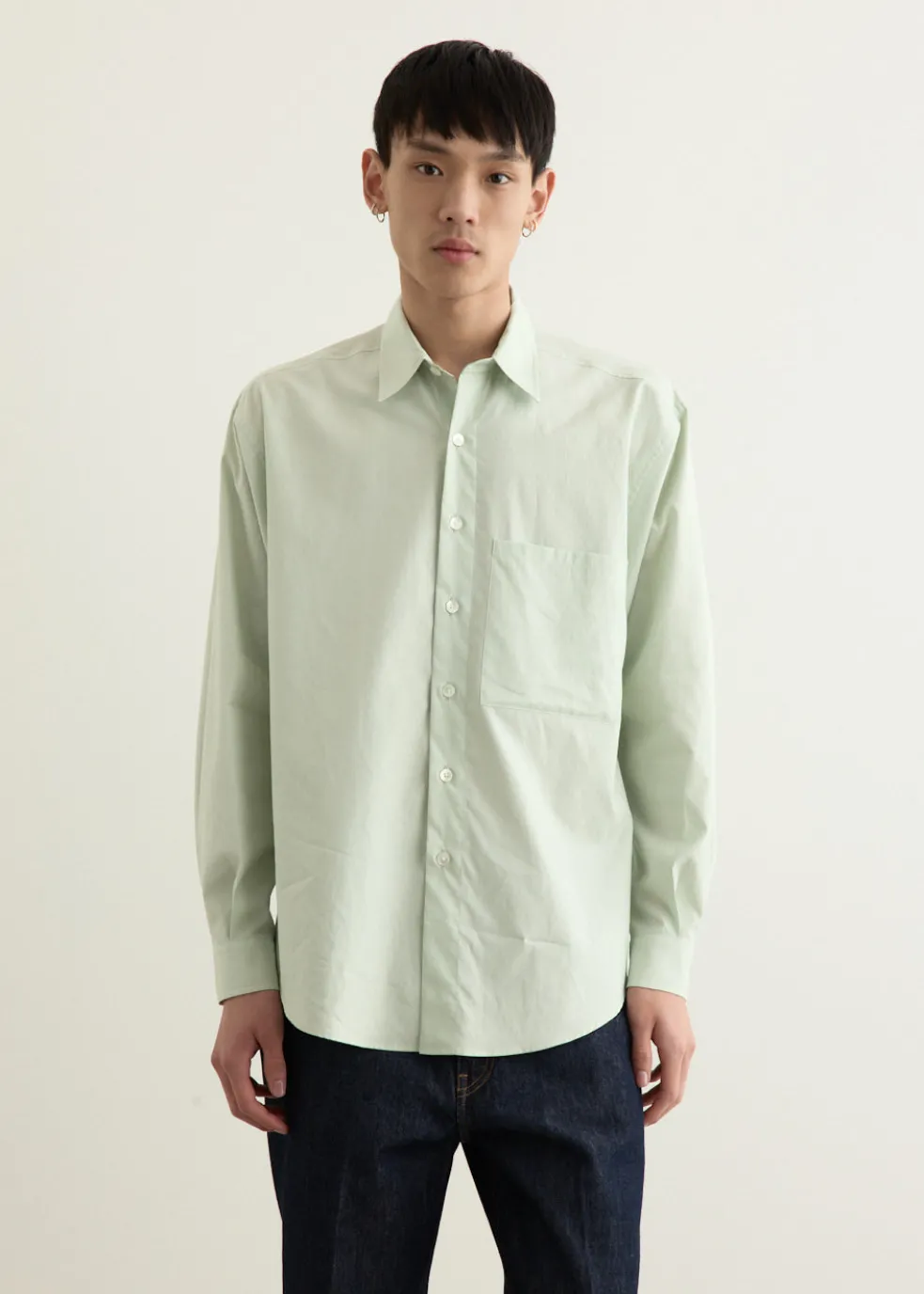 Washed Finx Twill Big Shirt