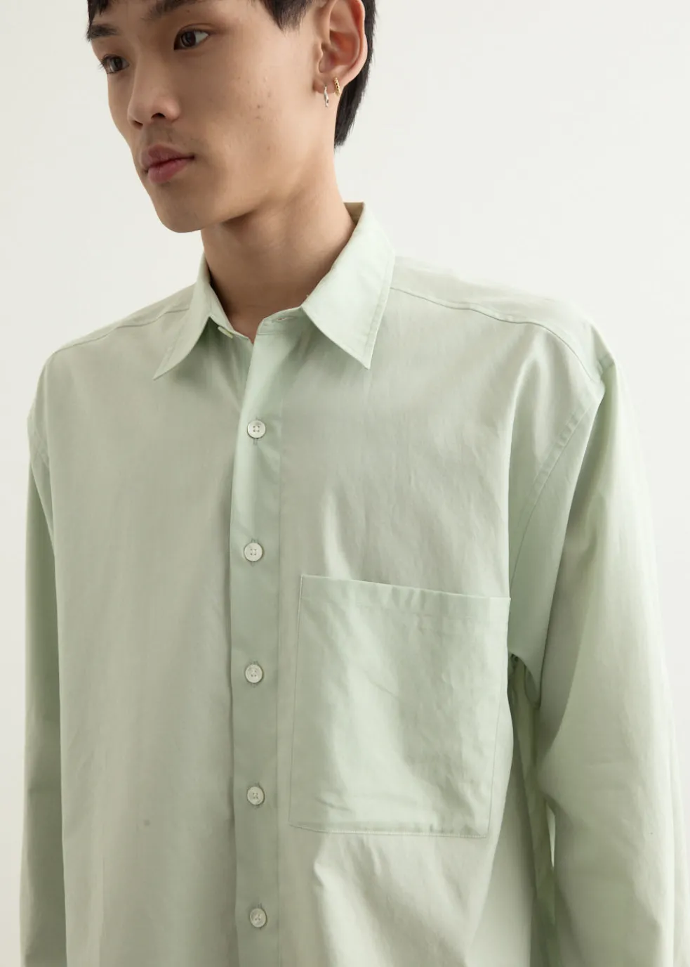 Washed Finx Twill Big Shirt