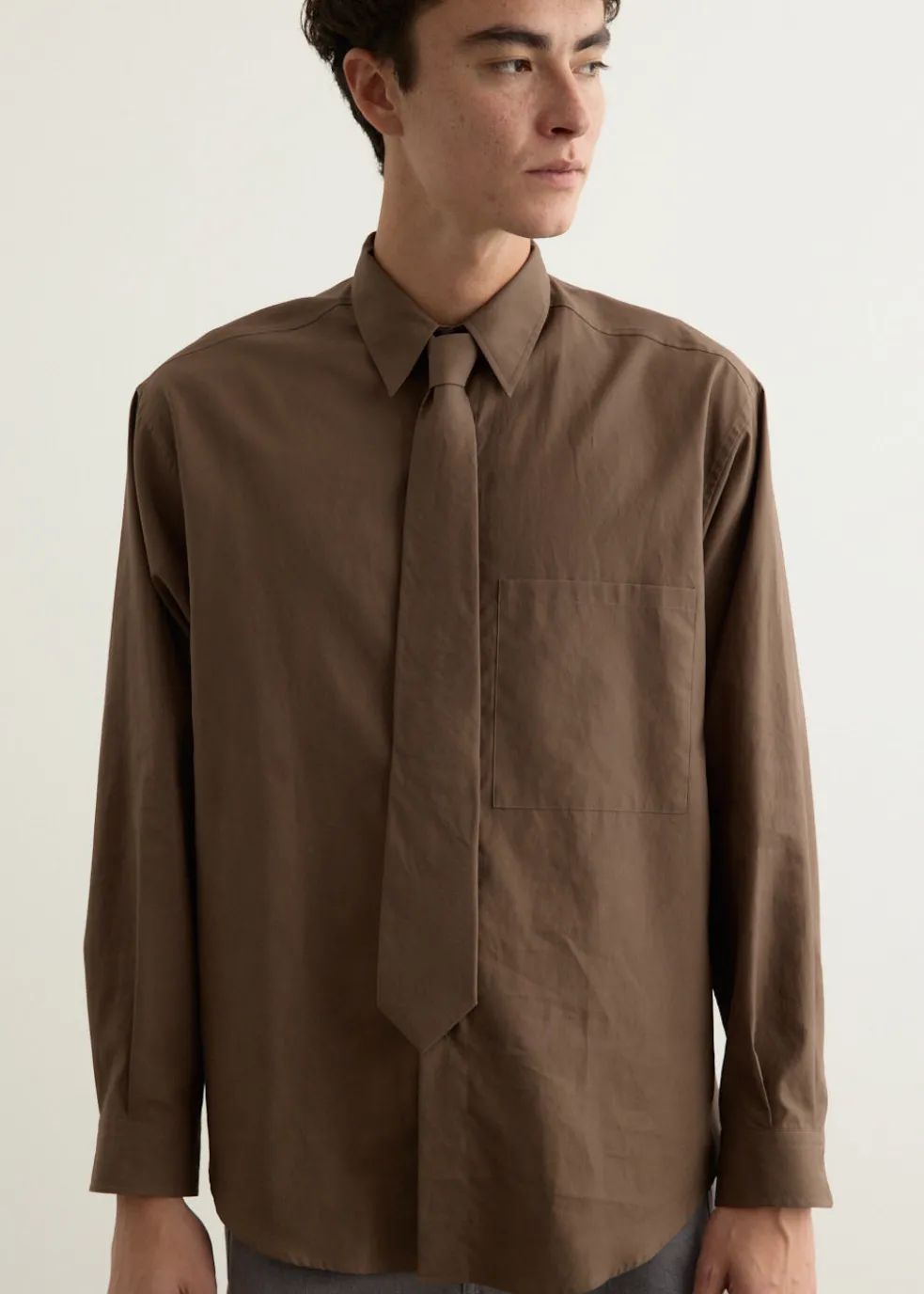 Washed Finx Twill Tie