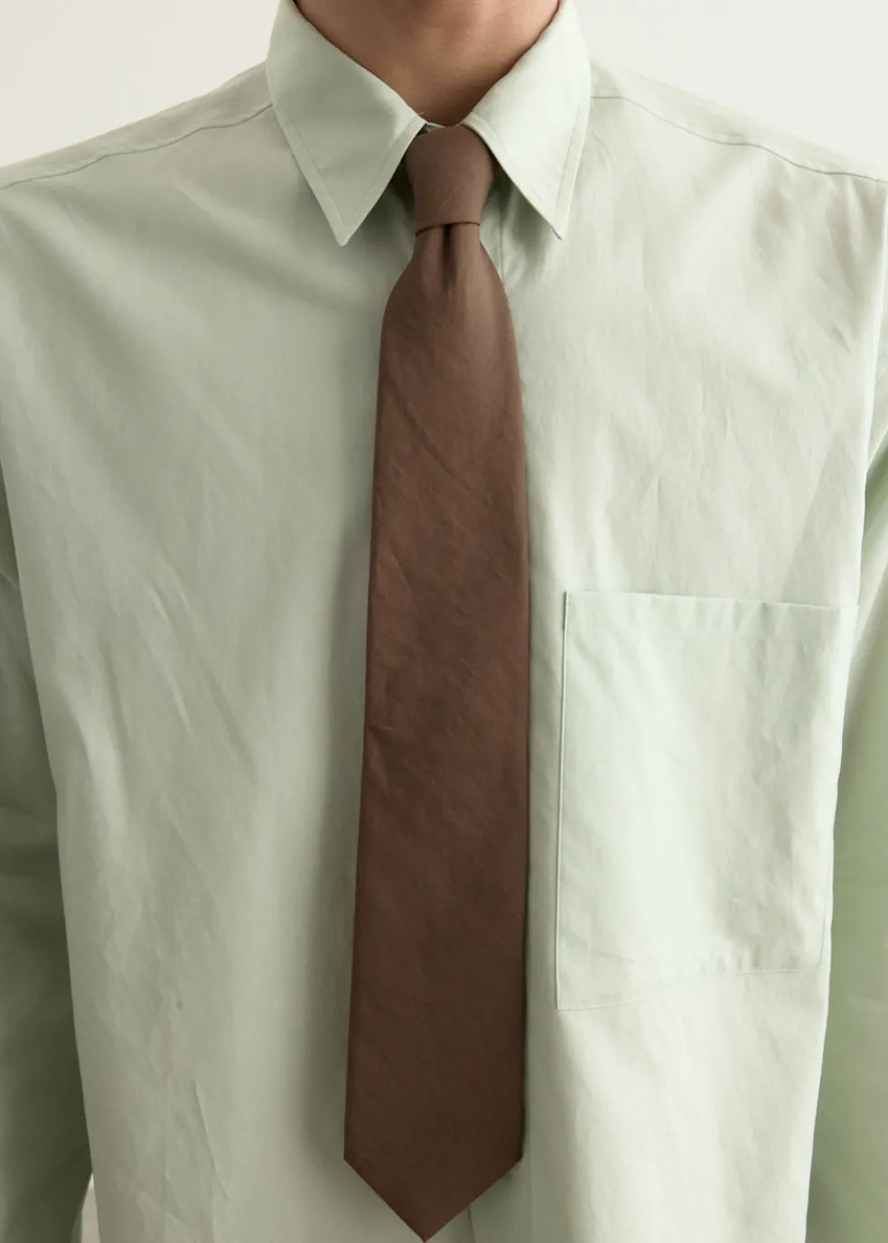 Washed Finx Twill Tie