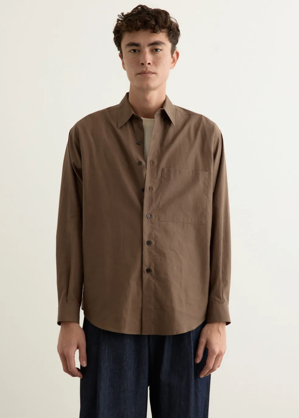 Washed Finx Twill Big Shirt