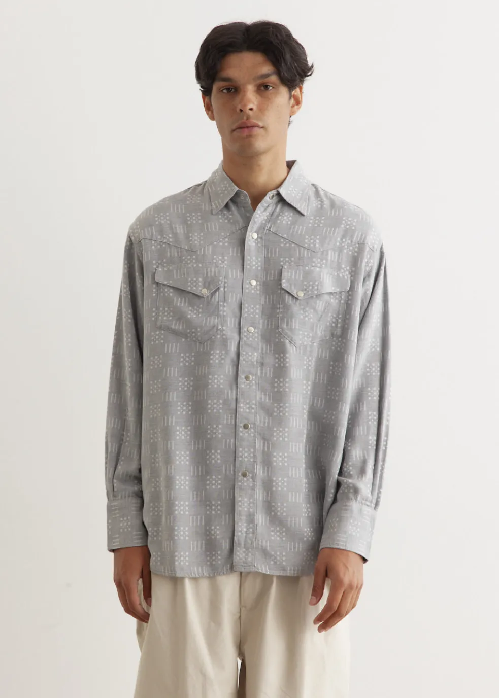 Western Jacquard Shirt