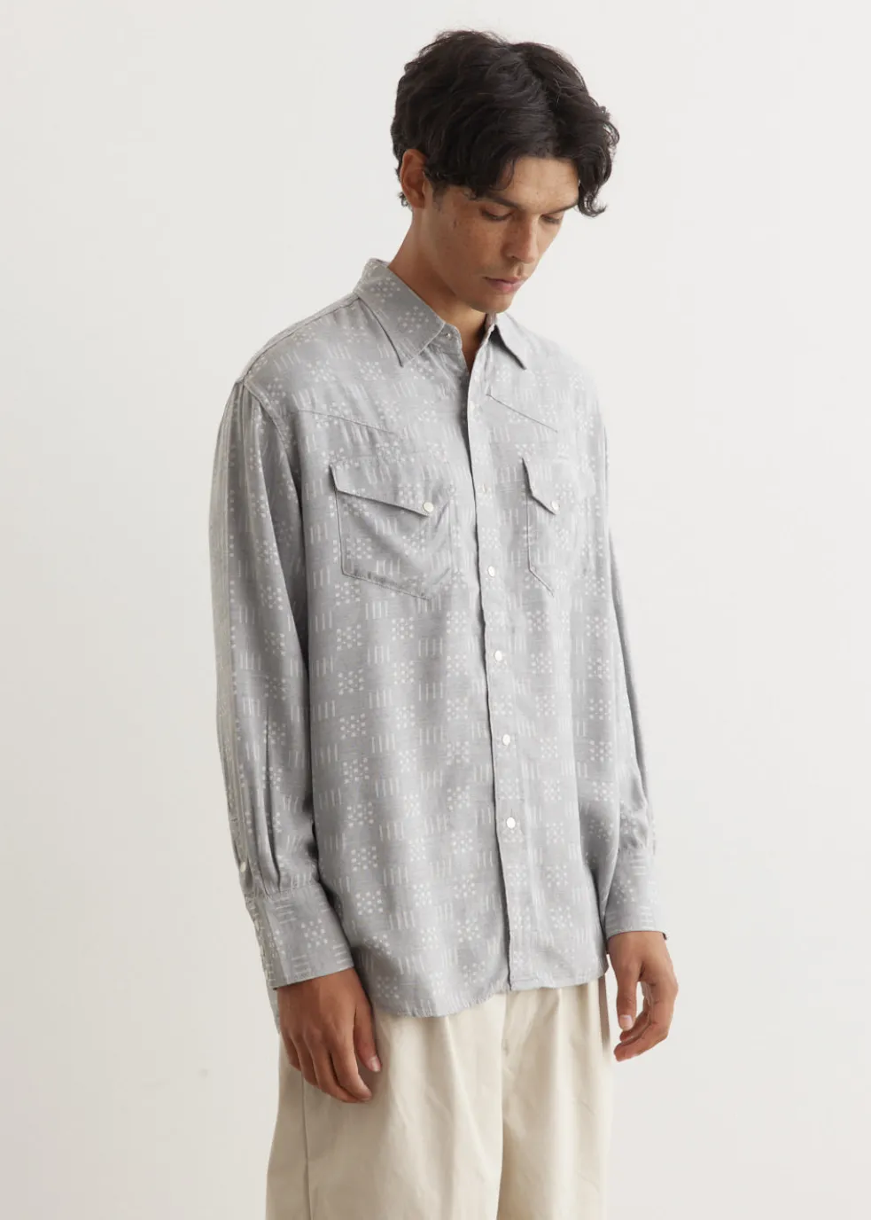 Western Jacquard Shirt