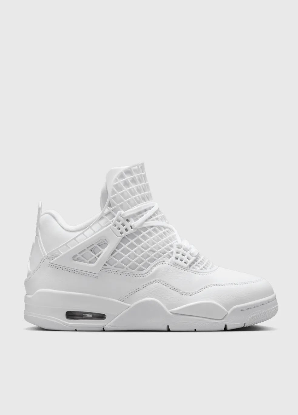 Women's Air Jordan 4 Net 'Triple White' Sneakers