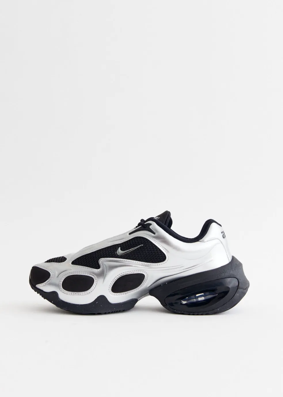 Women's Air Max Muse 'Black Metallic Silver' Sneakers