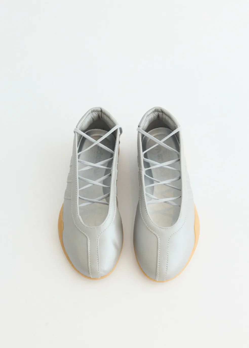 Women's Taekwondo Mei 'Silver Metallic' Ballet Sneakers