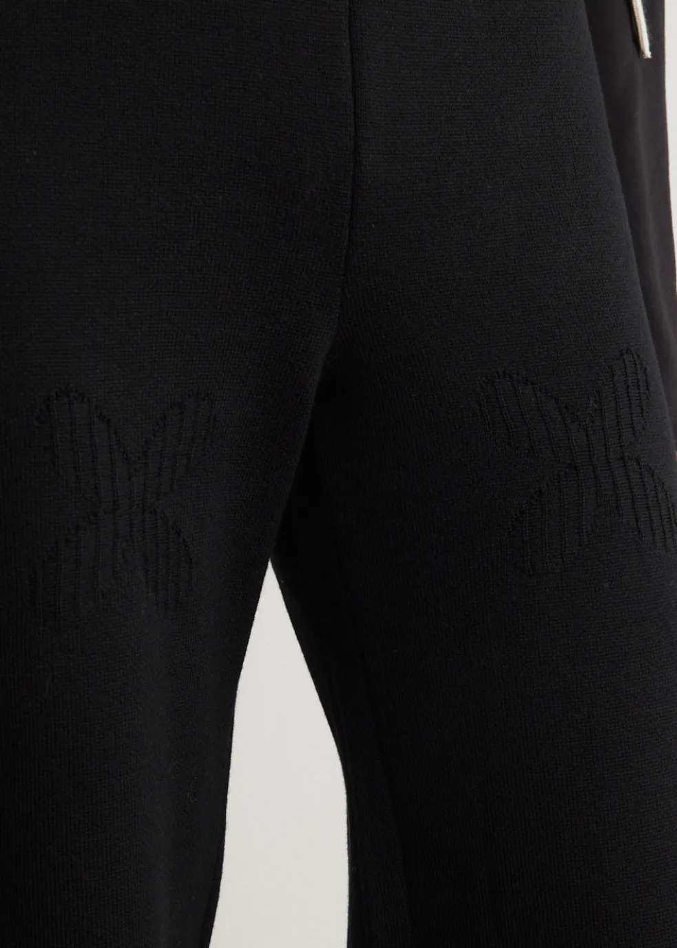 Wool Petal Pattern Pants