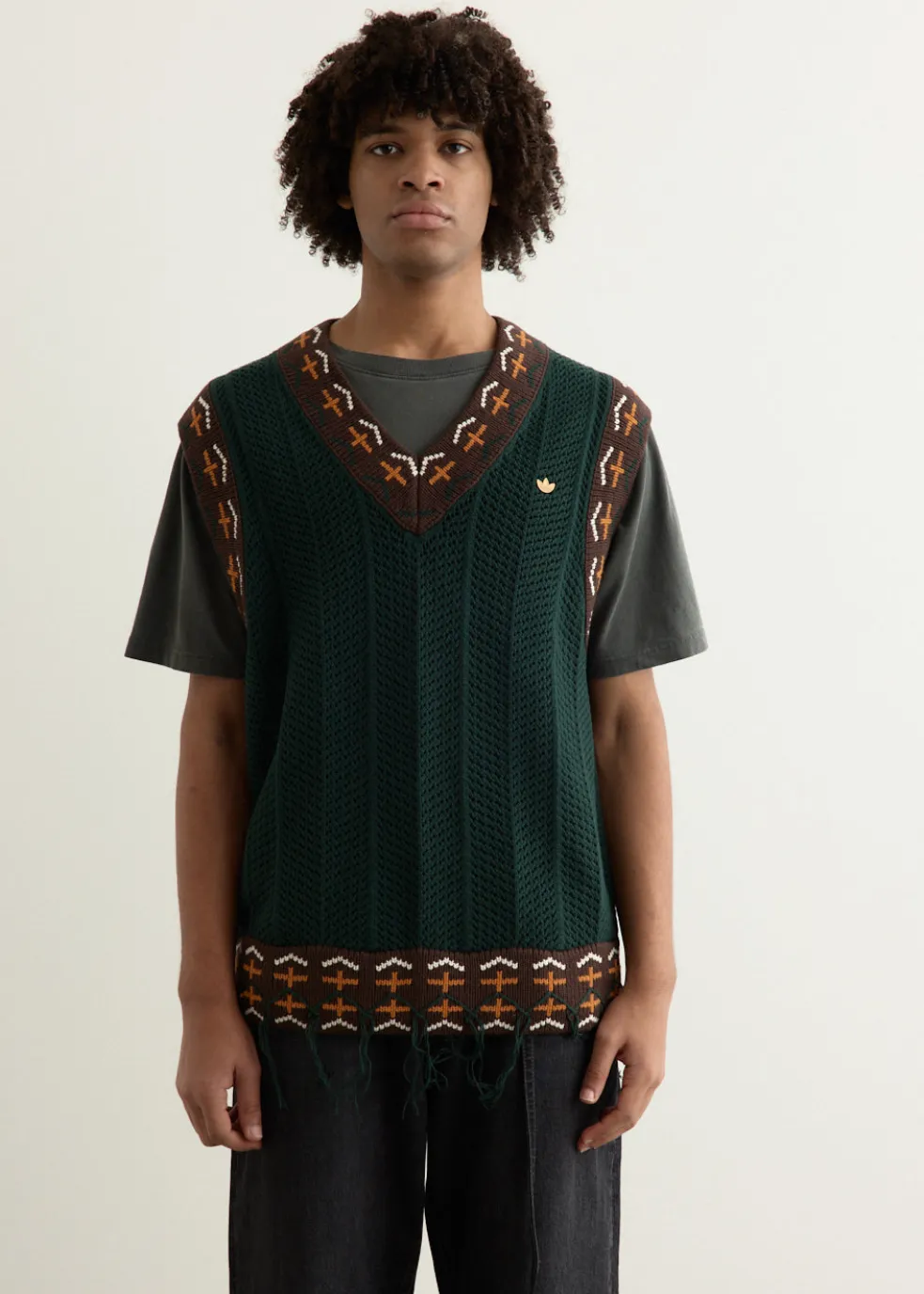 x CLOT by Edison Chen Crochet Vest