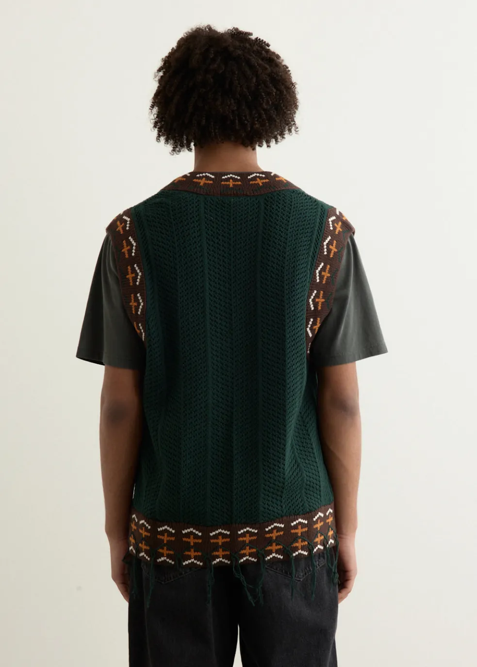 x CLOT by Edison Chen Crochet Vest