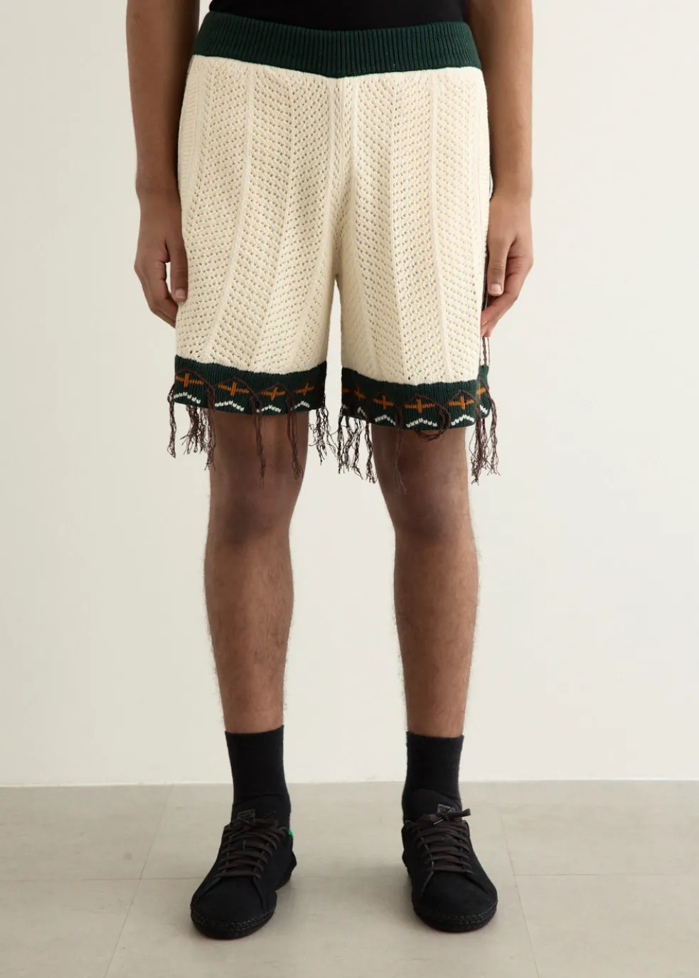 x CLOT by Edison Chen Crochet Shorts