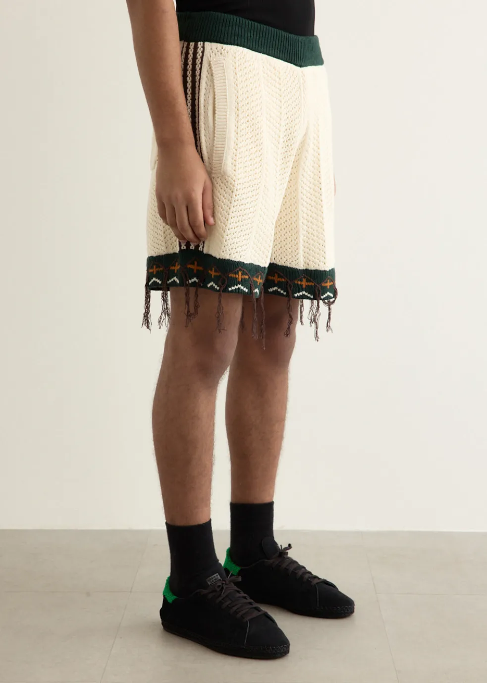 x CLOT by Edison Chen Crochet Shorts