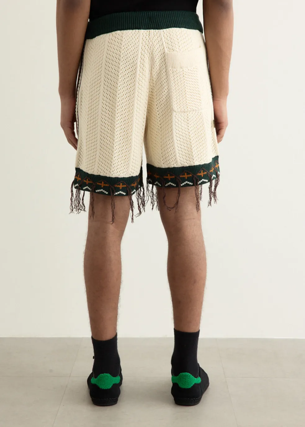 x CLOT by Edison Chen Crochet Shorts