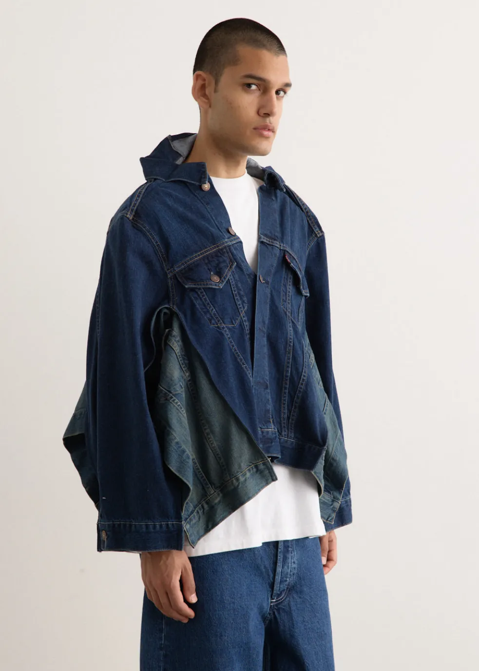 x Levis Customised Denim Vest