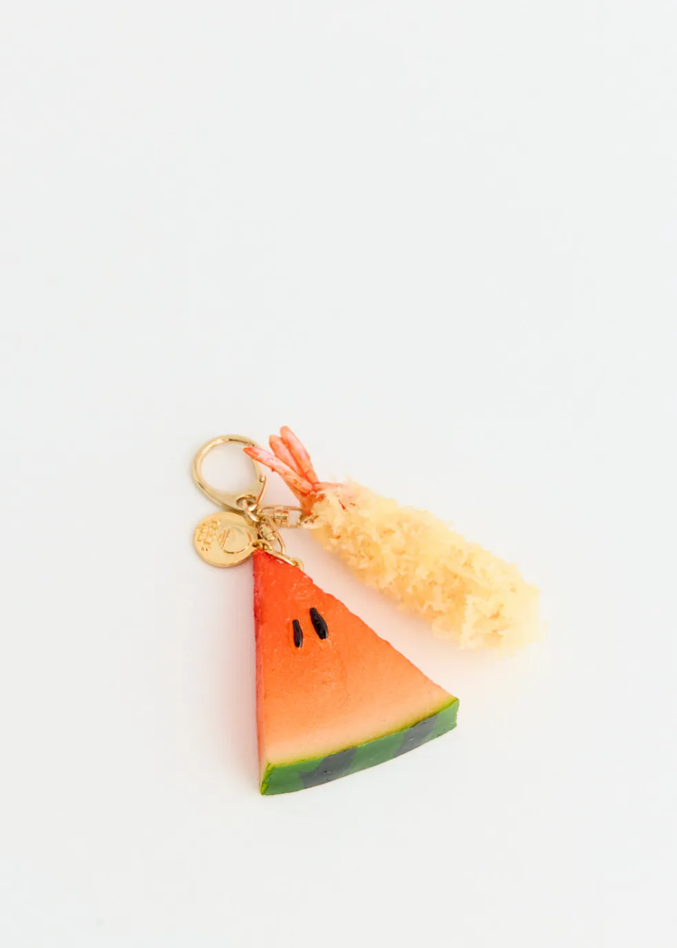 x Sample Kobo Fried Shrimp And Watermelon Keychain