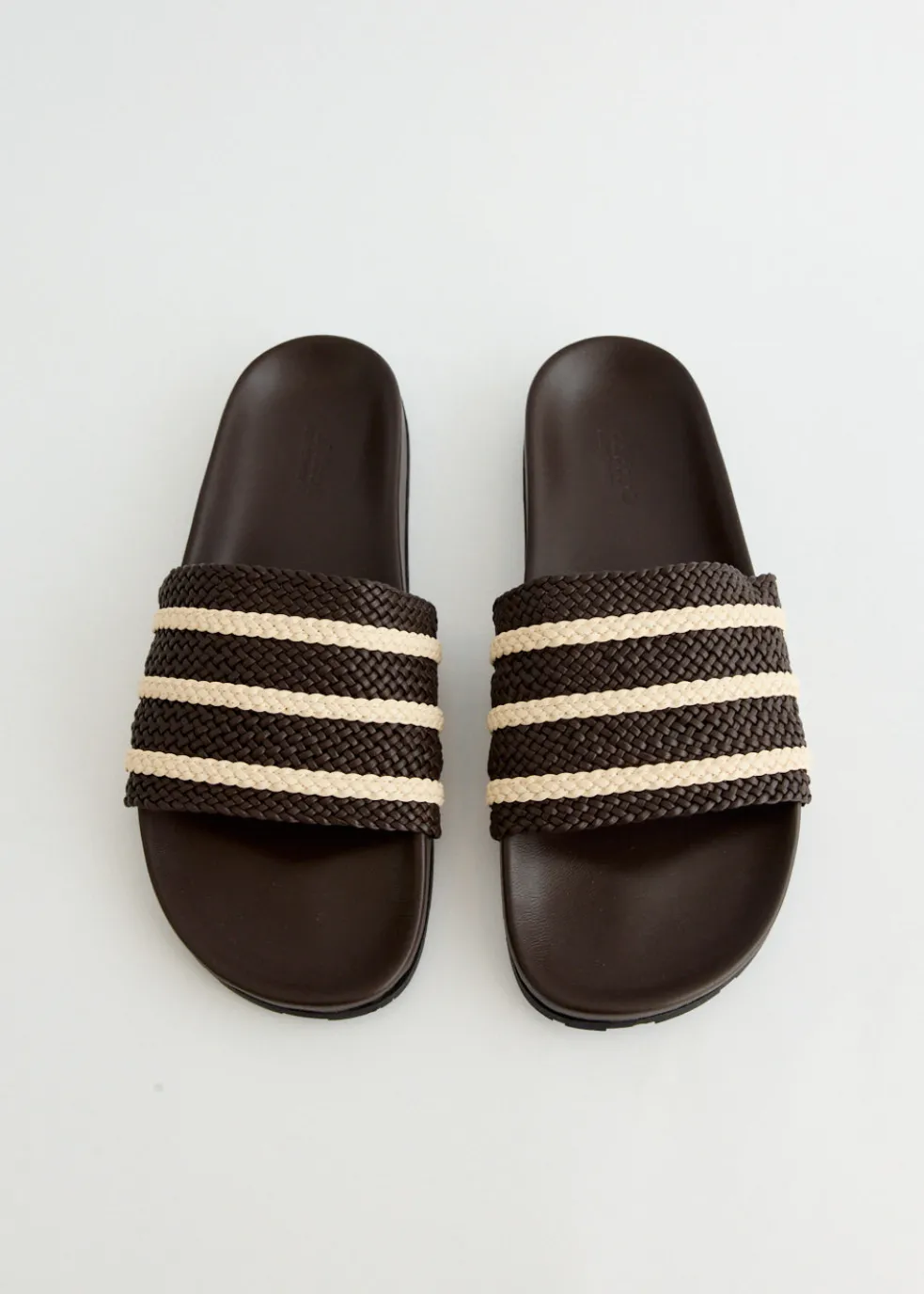 x Wales Bonner Adilette 'Dark Brown' Slides