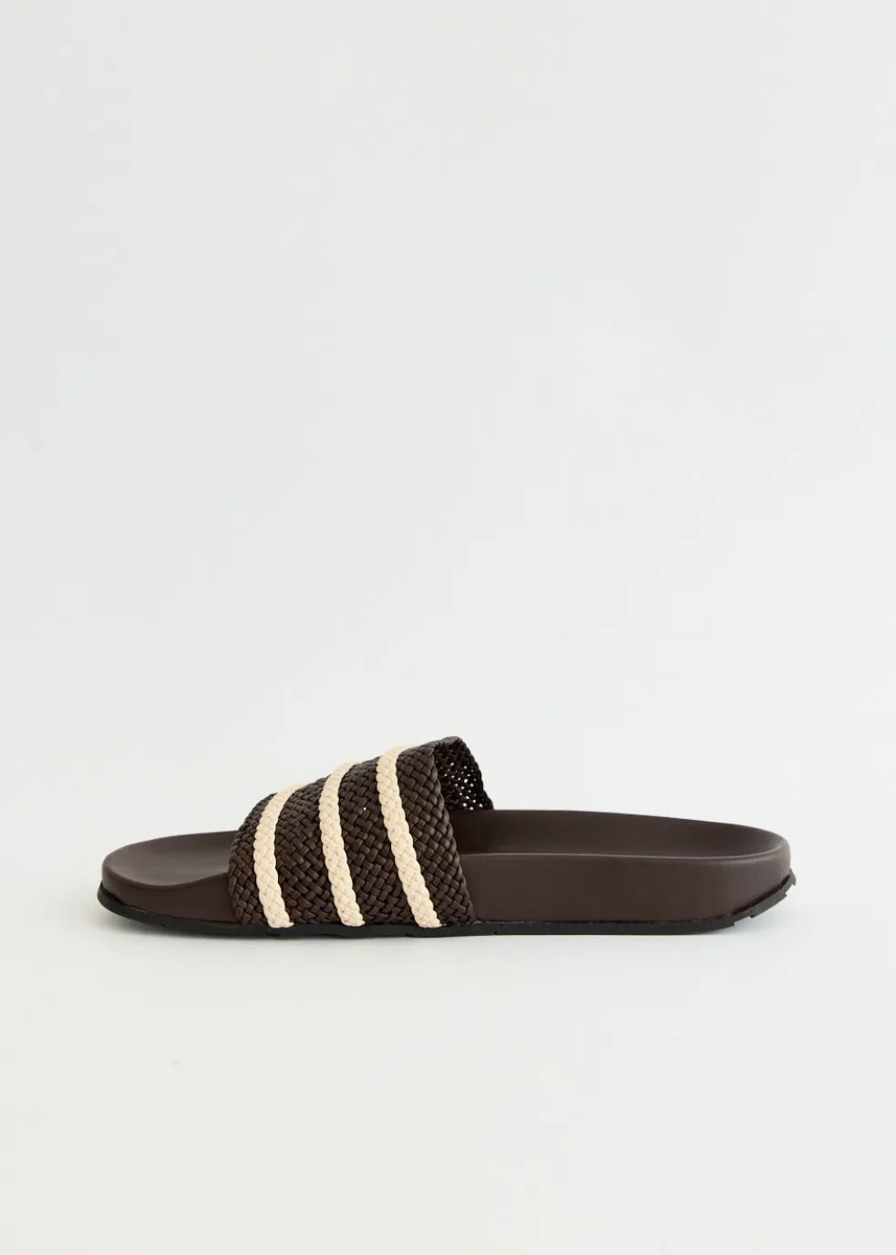 x Wales Bonner Adilette 'Dark Brown' Slides
