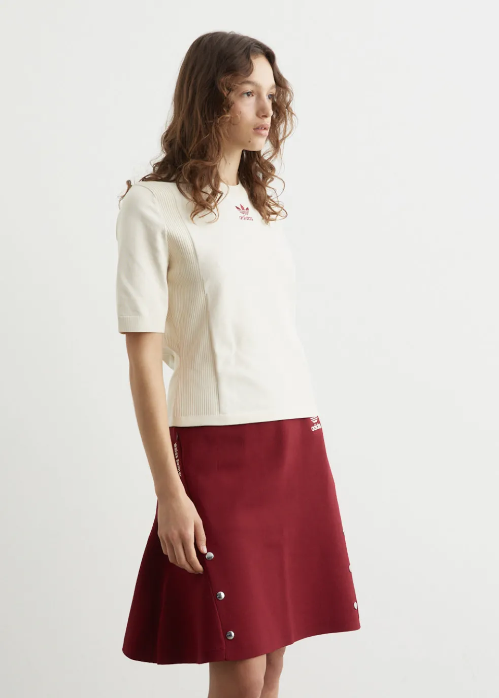 x Wales Bonner Knit Short Sleeve Top