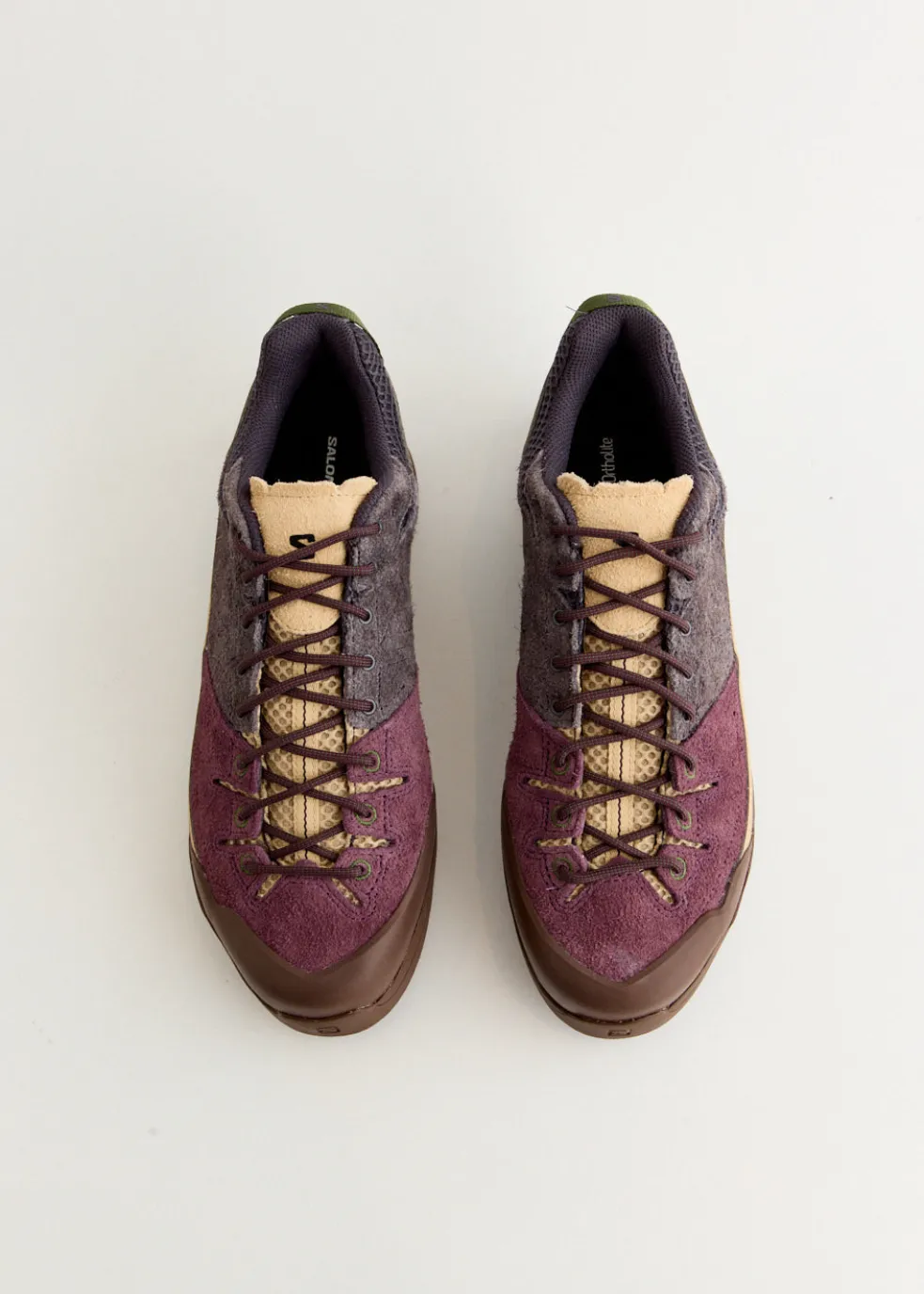 X-ALP Suede 'Plum Perfect' Sneakers