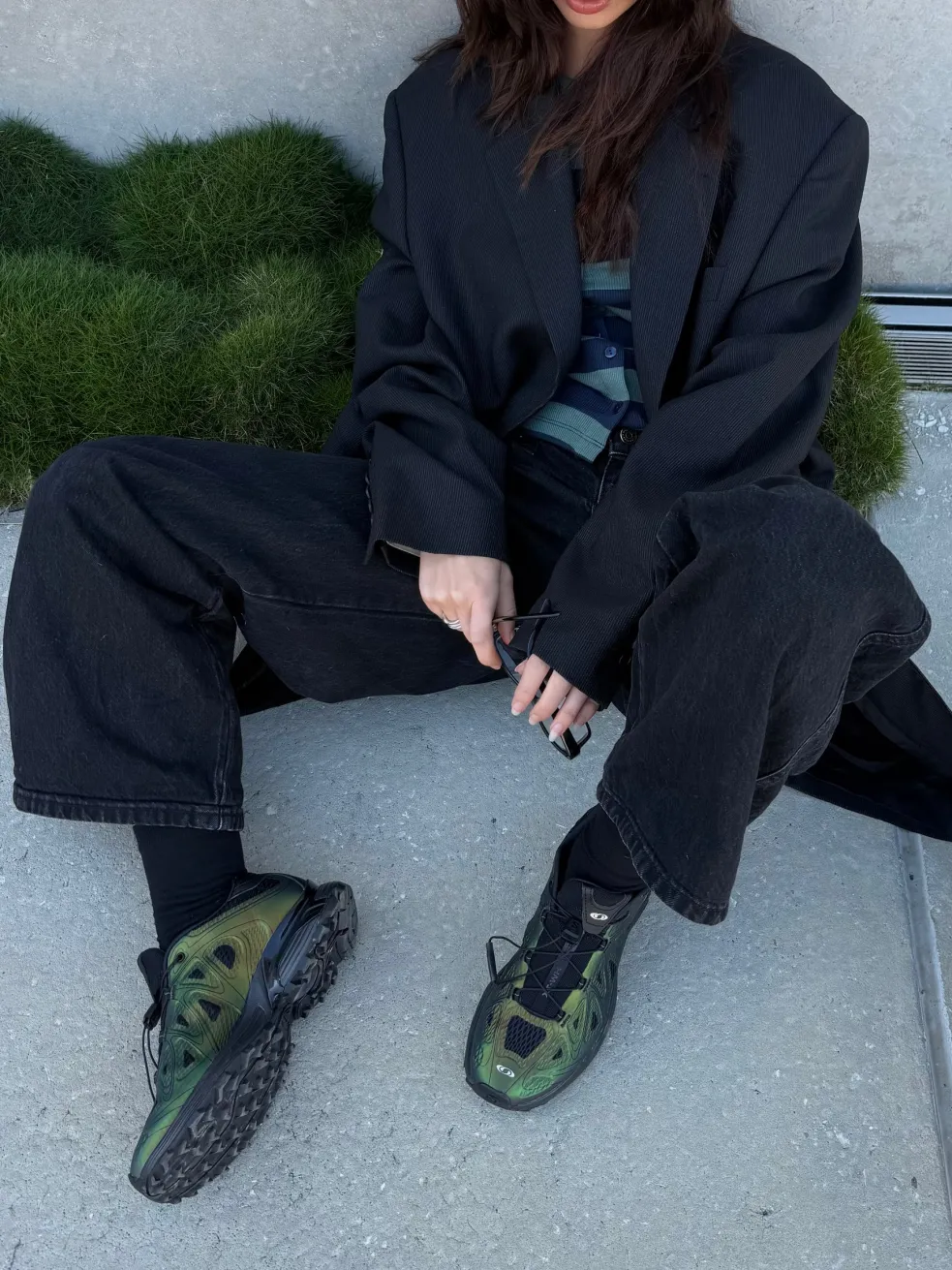 XT-Whisper Void 'Iridescent Green' Sneakers